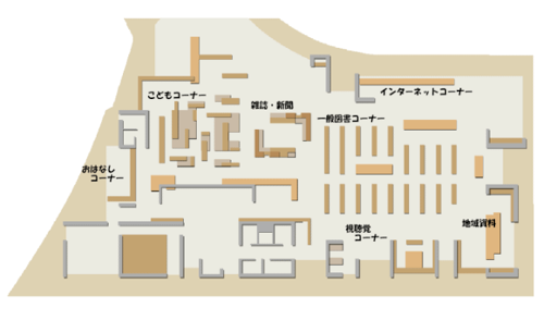秋穂図書館配架図