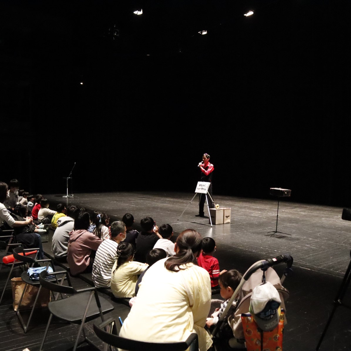 マジックショーの様子