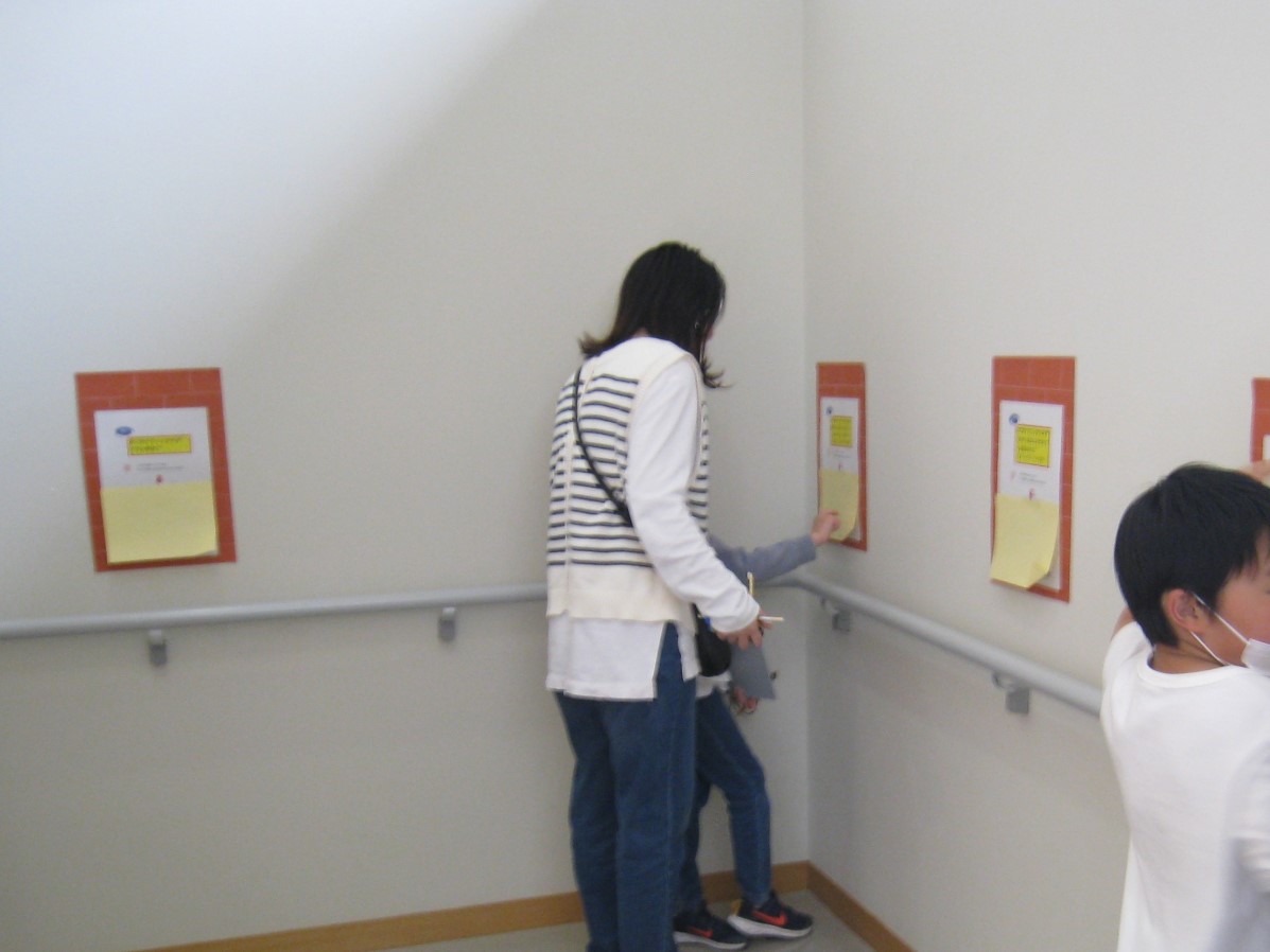 謎解き探検の様子