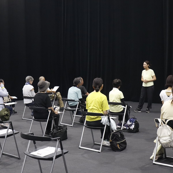 澄川絵里奈氏による講義の写真